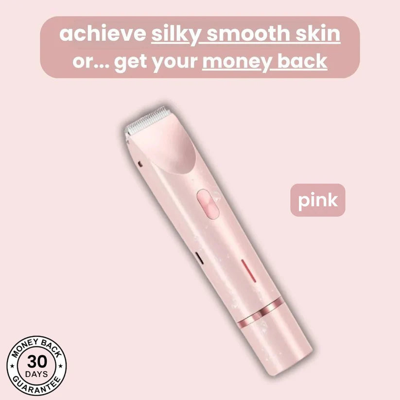 SilkTouch Pro 2-in-1 Electric Body Shaver | Best Grooming Device for Ladies